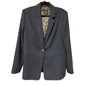 Ted Baker Blue Size 5 (US Size 12). Micro Dot Print Blazer